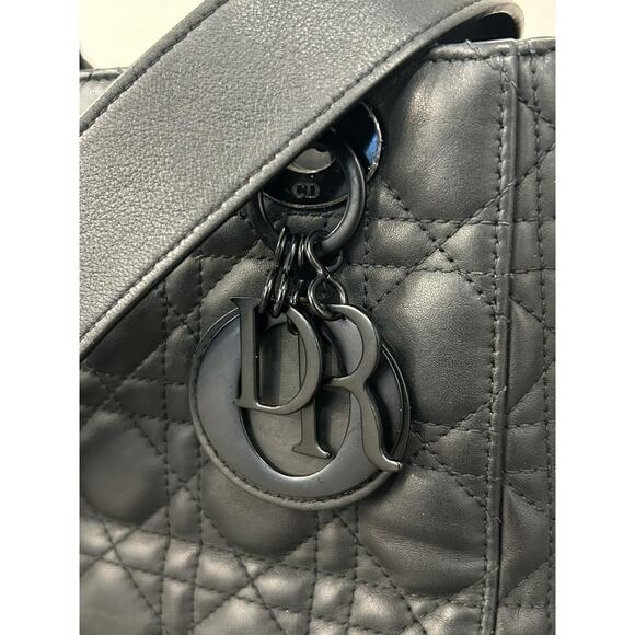 Christian Dior Small Lady Dior My ABCDior Bag Ultramatte Cannage SPBSAL 336647 - Picture 2 of 15